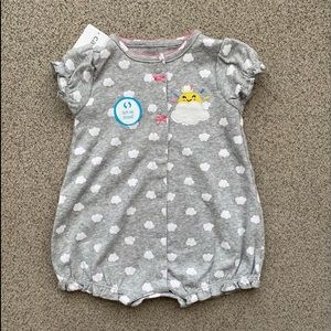 Baby rainbow romper